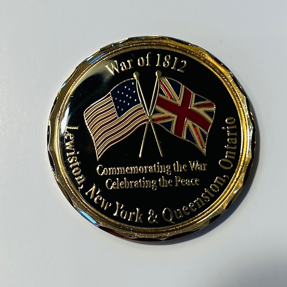 Challenge Coin  for the Battle of Queenston Heights during the War of 1812